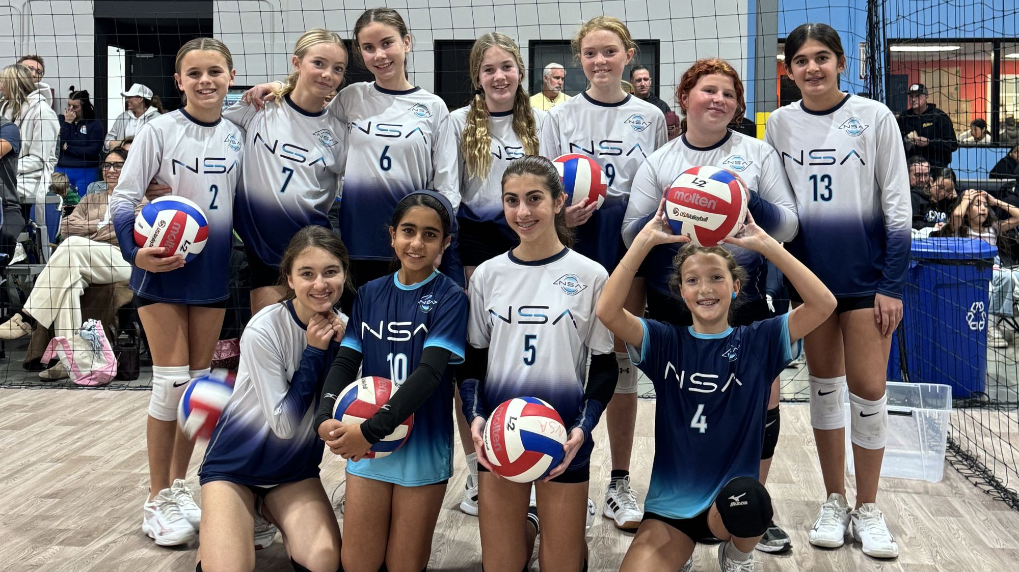 NSA players in NSA jerseys